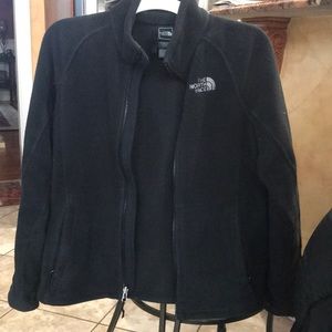 Black northface jacket